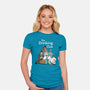 Avatar Disk-Womens-Fitted-Tee-joerawks