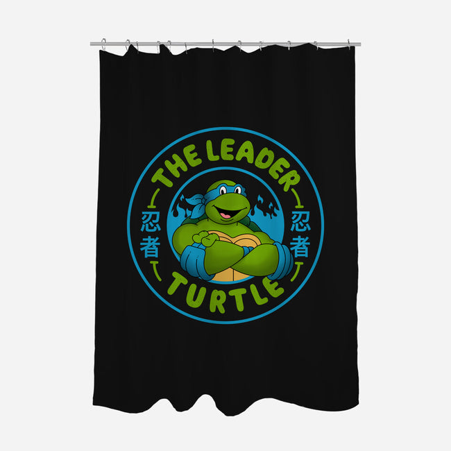 The Leader Turtle-None-Polyester-Shower Curtain-Tri haryadi