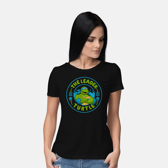 The Leader Turtle-Womens-Basic-Tee-Tri haryadi