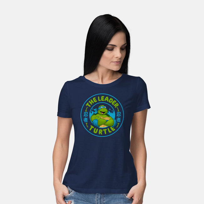 The Leader Turtle-Womens-Basic-Tee-Tri haryadi