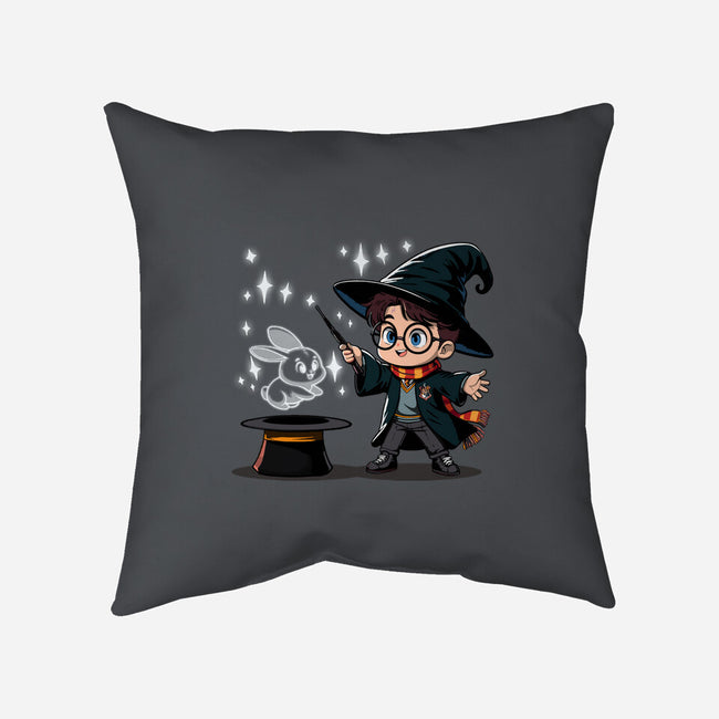 My Patronus Is A Bunny Rabbit-None-Removable Cover-Throw Pillow-maped