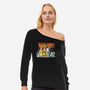 Back To The Pokeball-Womens-Off Shoulder-Sweatshirt-zascanauta