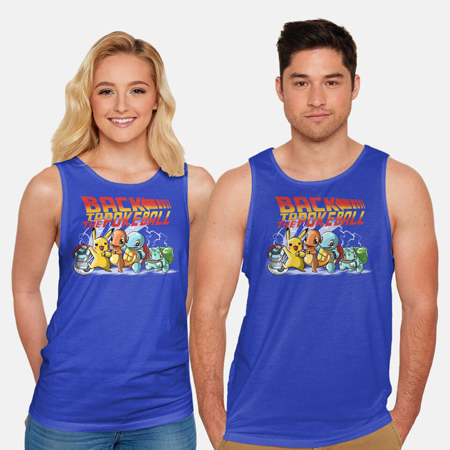 Back To The Pokeball-Unisex-Basic-Tank-zascanauta