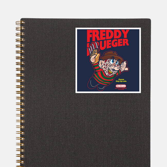 Super Freddy-None-Glossy-Sticker-arace