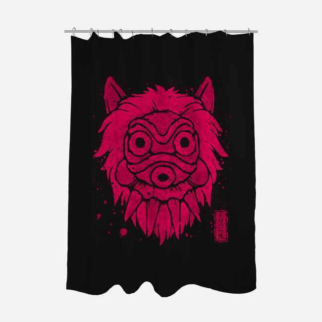 Wolf Clan-None-Polyester-Shower Curtain-teesgeex