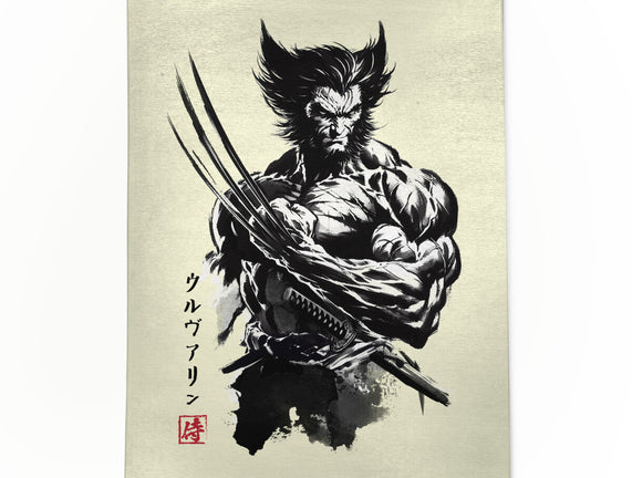 Mutant Samurai Sumi-e