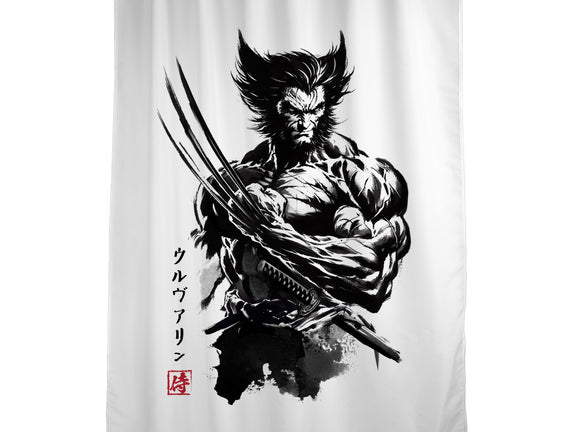 Mutant Samurai Sumi-e