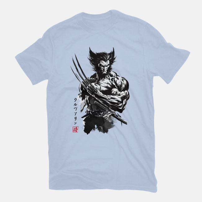 Mutant Samurai Sumi-e-Mens-Premium-Tee-DrMonekers