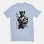 Mutant Samurai Sumi-e-Womens-Basic-Tee-DrMonekers