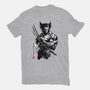 Mutant Samurai Sumi-e-Mens-Basic-Tee-DrMonekers