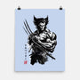 Mutant Samurai Sumi-e-None-Matte-Poster-DrMonekers