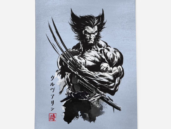 Mutant Samurai Sumi-e