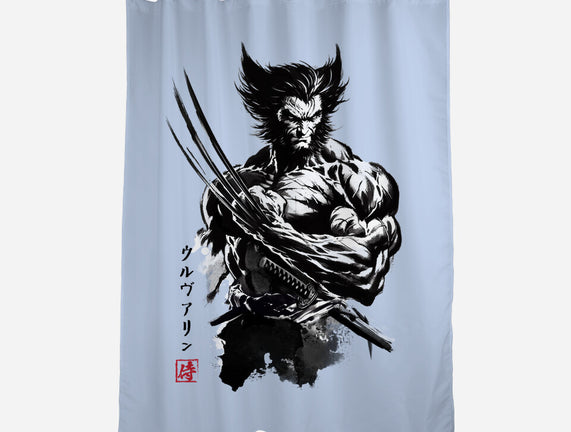 Mutant Samurai Sumi-e