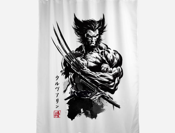 Mutant Samurai Sumi-e