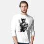 Mutant Samurai Sumi-e-Mens-Long Sleeved-Tee-DrMonekers