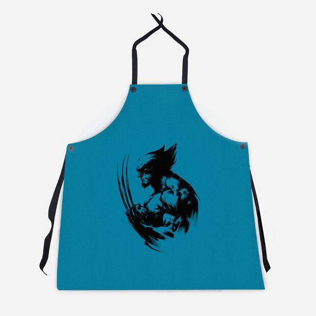 Mutant Inked-Unisex-Kitchen-Apron-DrMonekers