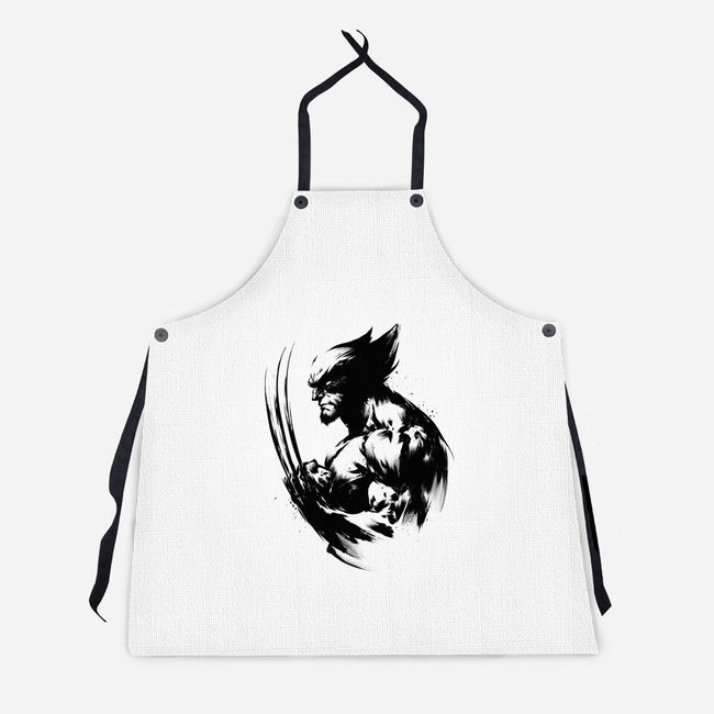 Mutant Inked-Unisex-Kitchen-Apron-DrMonekers