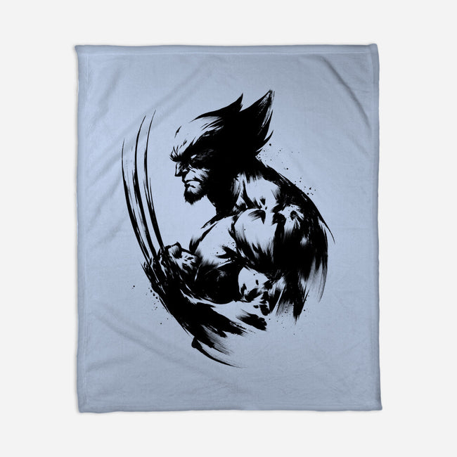 Mutant Inked-None-Fleece-Blanket-DrMonekers