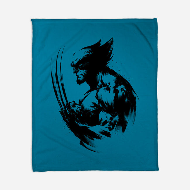 Mutant Inked-None-Fleece-Blanket-DrMonekers