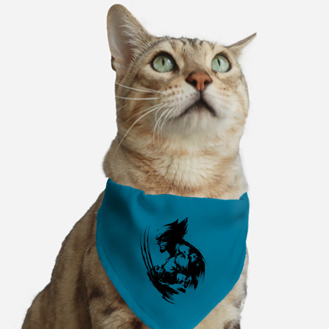 Mutant Inked-Cat-Adjustable-Pet Collar-DrMonekers