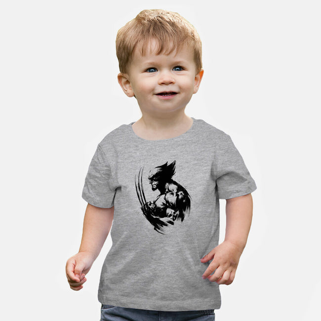 Mutant Inked-Baby-Basic-Tee-DrMonekers