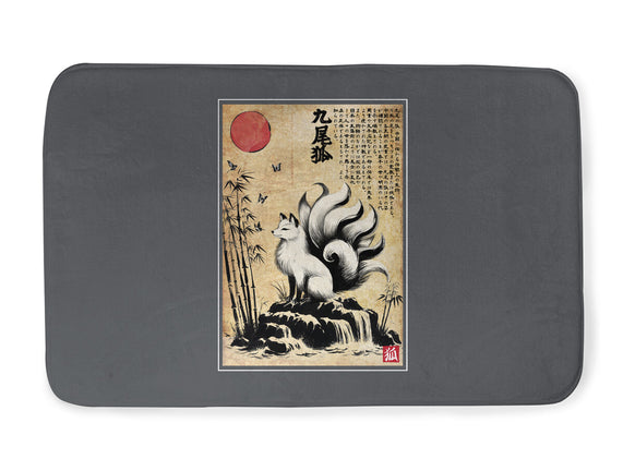 Kitsune Woodblock