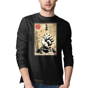 Kitsune Woodblock