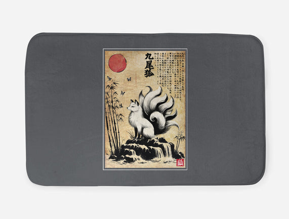 Kitsune Woodblock