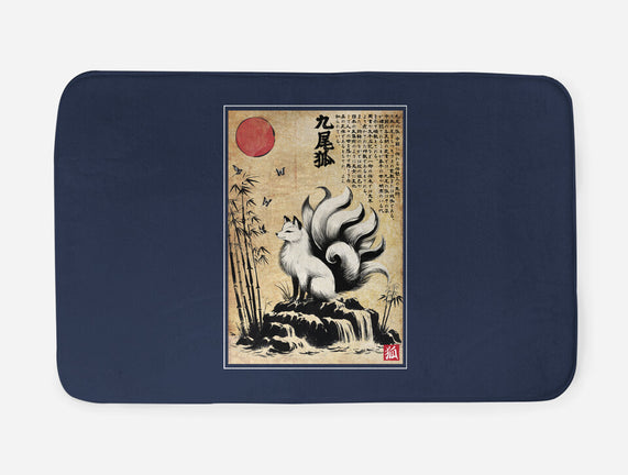 Kitsune Woodblock