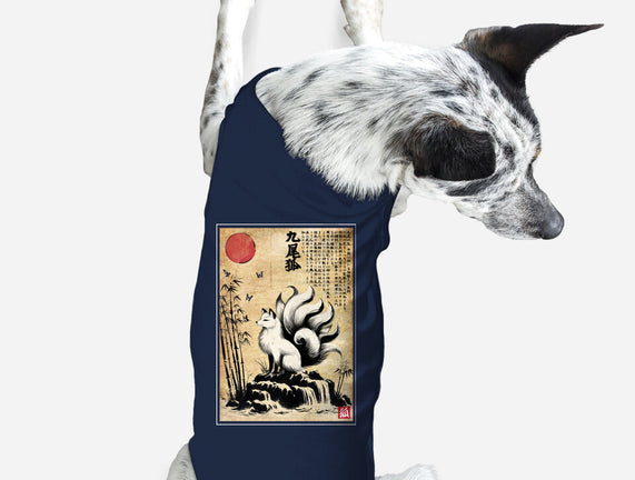 Kitsune Woodblock