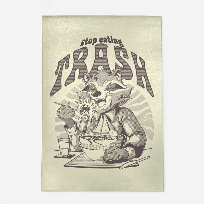 Stop Eating Trash-None-Indoor-Rug-Gazo1a