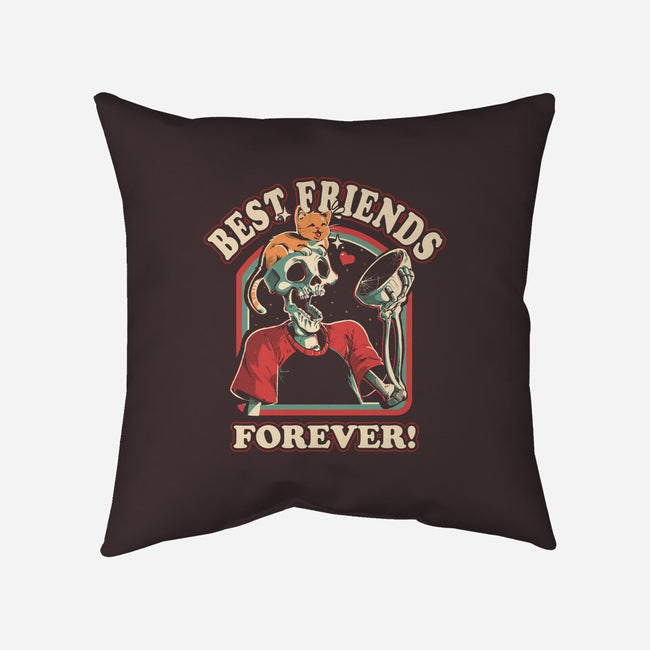 Best Friends Forever-None-Removable Cover w Insert-Throw Pillow-Gazo1a