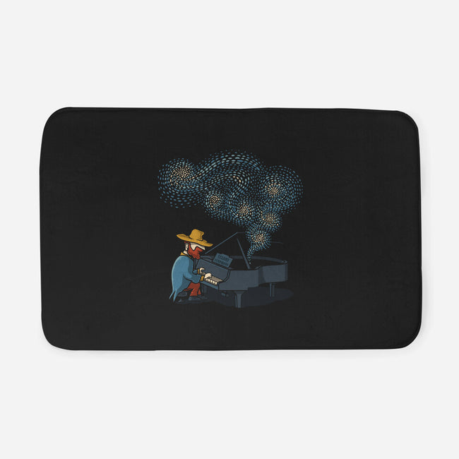 Starry Symphony-None-Memory Foam-Bath Mat-erion_designs