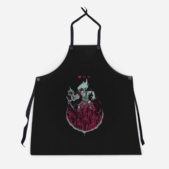 Heavy Gloom-Unisex-Kitchen-Apron-Gazo1a