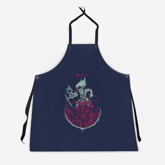 Heavy Gloom-Unisex-Kitchen-Apron-Gazo1a