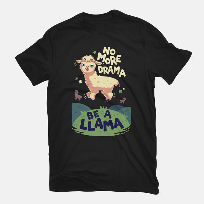 No More Drama-Mens-Heavyweight-Tee-Geekydog