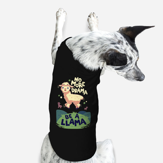 No More Drama-Dog-Basic-Pet Tank-Geekydog