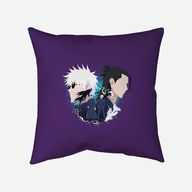 Satosugu-None-Removable Cover-Throw Pillow-Afire