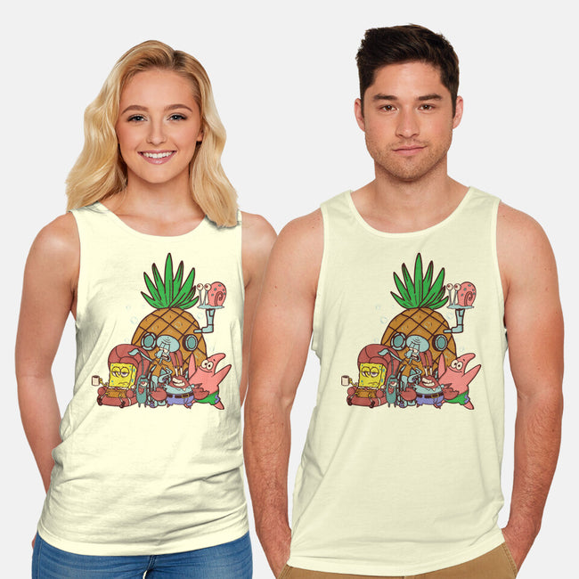 Spongebob's House-Unisex-Basic-Tank-turborat14