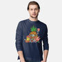 Spongebob's House-Mens-Long Sleeved-Tee-turborat14