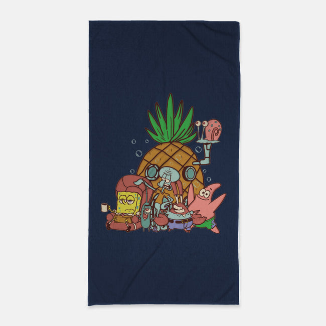 Spongebob's House-None-Beach-Towel-turborat14