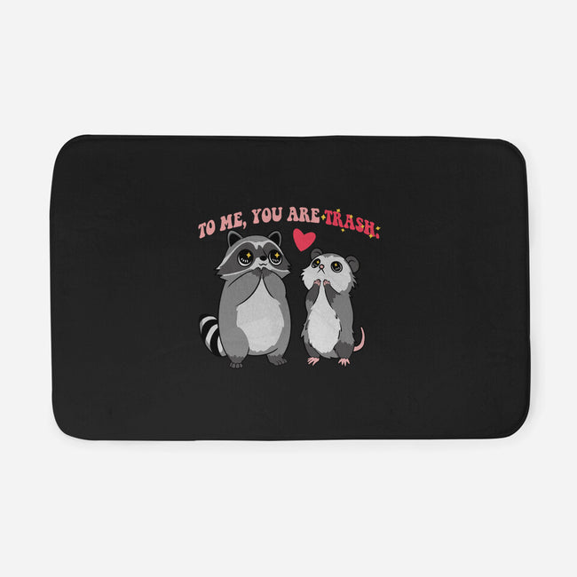 To Me You Are Trash-None-Memory Foam-Bath Mat-Hunnydoll