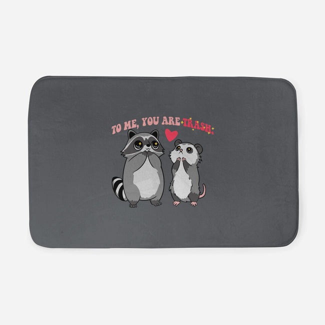 To Me You Are Trash-None-Memory Foam-Bath Mat-Hunnydoll