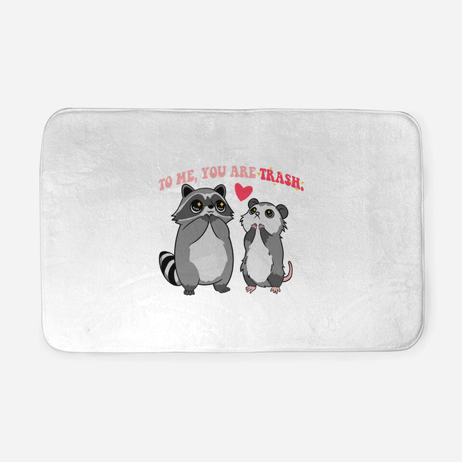 To Me You Are Trash-None-Memory Foam-Bath Mat-Hunnydoll