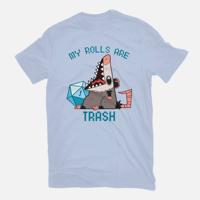 My Rolls Are Trash-Unisex-Basic-Tee-Hunnydoll