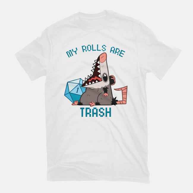 My Rolls Are Trash-Unisex-Basic-Tee-Hunnydoll