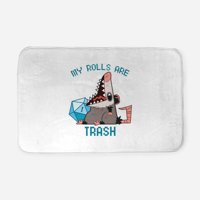 My Rolls Are Trash-None-Memory Foam-Bath Mat-Hunnydoll