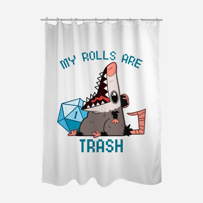 My Rolls Are Trash-None-Polyester-Shower Curtain-Hunnydoll