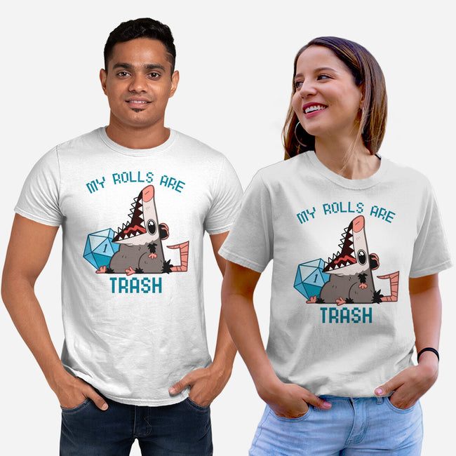 My Rolls Are Trash-Unisex-Basic-Tee-Hunnydoll