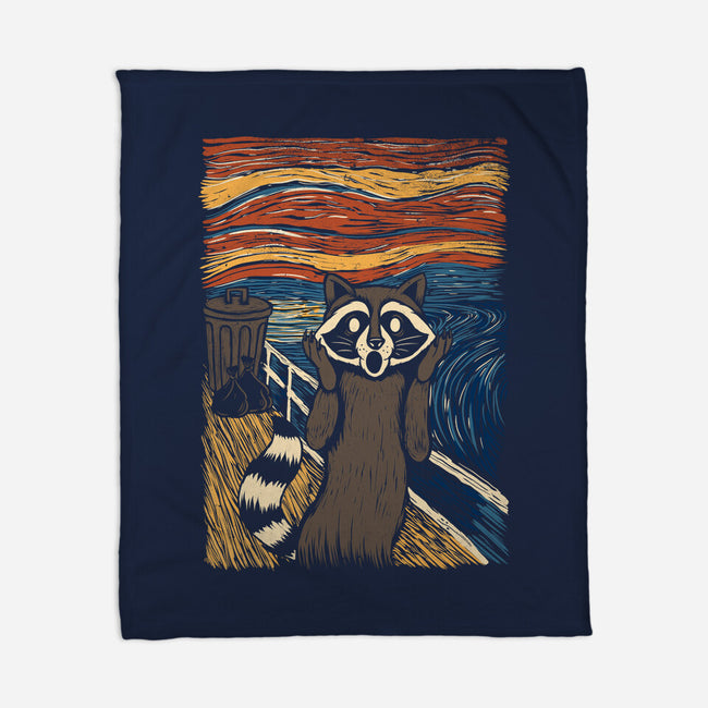 The Scream-None-Fleece-Blanket-Thiago Correa